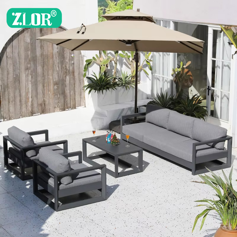 Luxury Aluminum Outdoor Sofa S - Outdoor Furniture Luxury 评论和价格